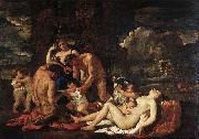 POUSSIN, Nicolas The Nurture of Bacchus Germany oil painting artist